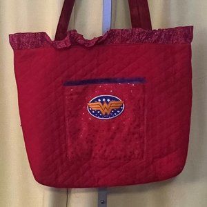Quilted Wonder Woman Tote